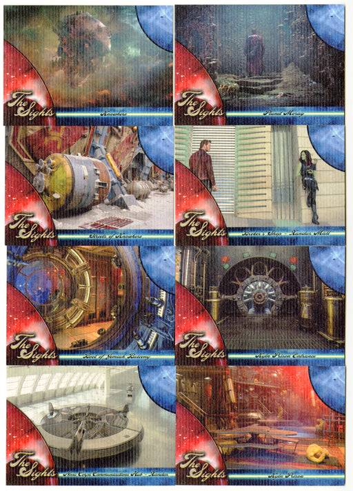 2014 Guardians of the Galaxy The Sights (Home Sweet Home) Chase Card Set S1-S8 - TvMovieCards.com