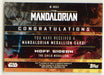 2020 Star Wars The Mandalorian Medallion Trading Card M-MGC Moff Gideon Topps - TvMovieCards.com