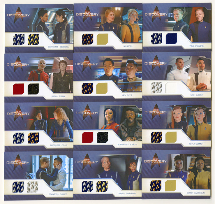 2025 Star Trek Discovery Season 5 Dual Relic Costume Card Set DRC01-24 - TvMovieCards.com