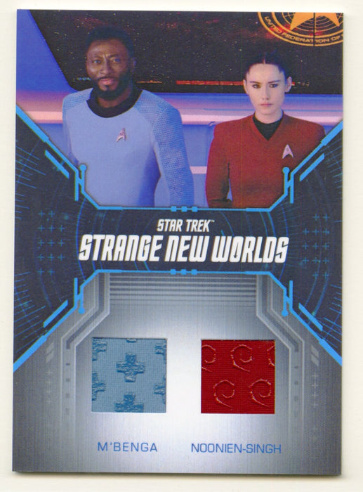 Star Trek Strange New World Season 2 B'Benga / Noonien-Singh Costume Card DRC06 - TvMovieCards.com