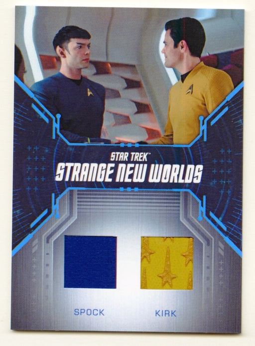 Star Trek Strange New World Season 2 Spock / James Kirk Costume Card DRC07 - TvMovieCards.com