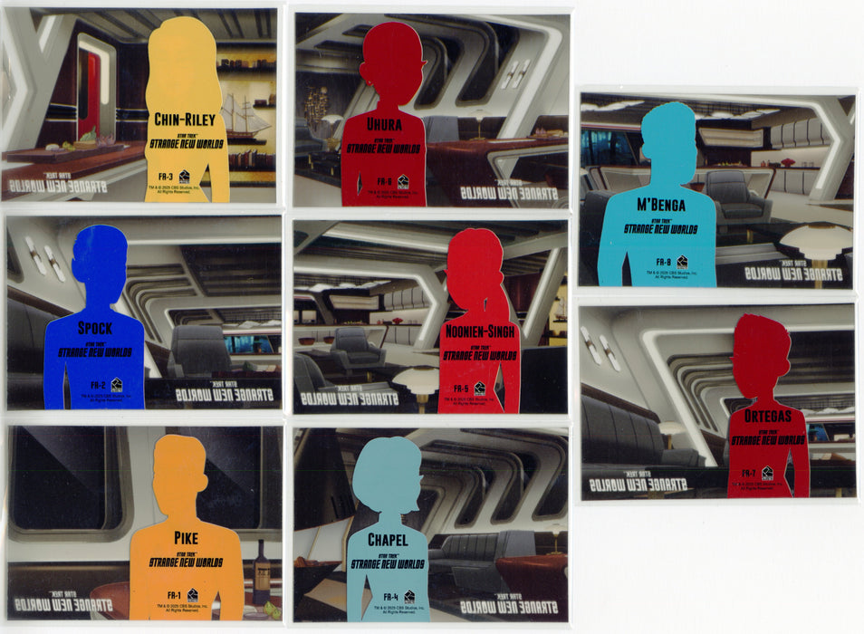 2025 Star Trek Strange New World Season 2 Animated Character Card Set FA1 - FA8 - TvMovieCards.com