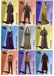 2025 Star Trek Strange New World Season 2 Costume Design Chase Set CD28-54 - TvMovieCards.com