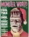 1966 Monster World Magazine #6 Frankenstein / Revenge of the Zombies - TvMovieCards.com