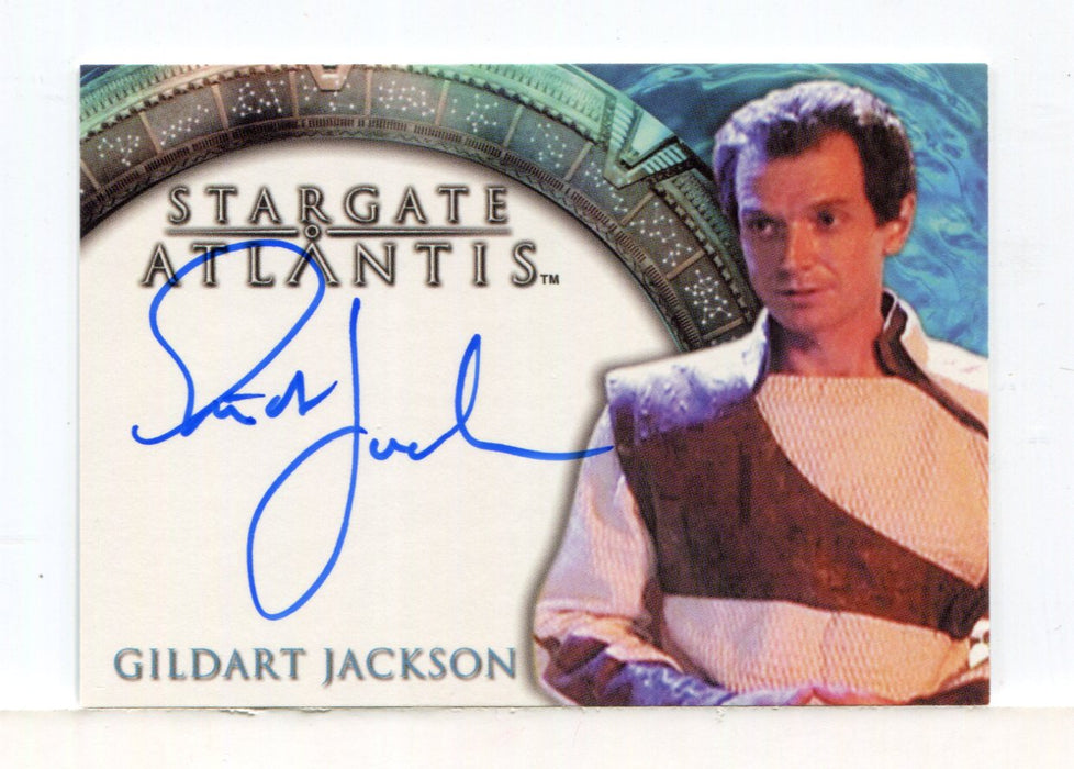 Stargate Atlantis Season One Gildart Jackson Autograph Card - TvMovieCards.com