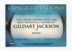Stargate Atlantis Season One Gildart Jackson Autograph Card - TvMovieCards.com