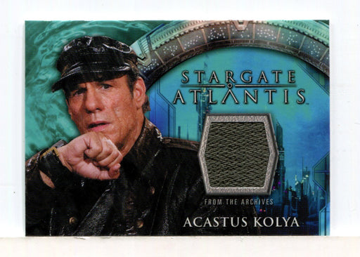 Stargate Atlantis Season One Acastas Kolya Costume Card - TvMovieCards.com