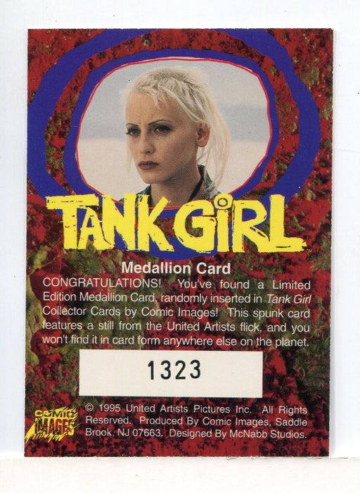 Tank Girl Movie Medallion Chase Card #1323 Comic Images 1995 - TvMovieCards.com