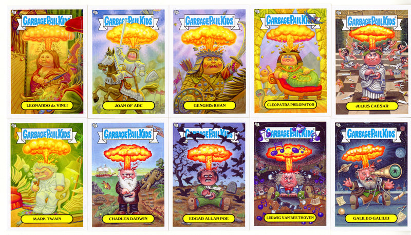 2013 Garbage Pail Kids GPK BNS Series 3 Adam Bombing Chase Card Set 10/10 - TvMovieCards.com