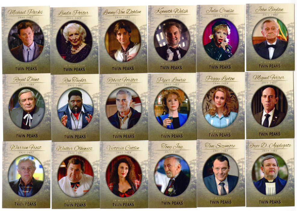 2025 Twin Peaks Log Lady Chronicles In Memoriam Card Set M1-M36 - TvMovieCards.com