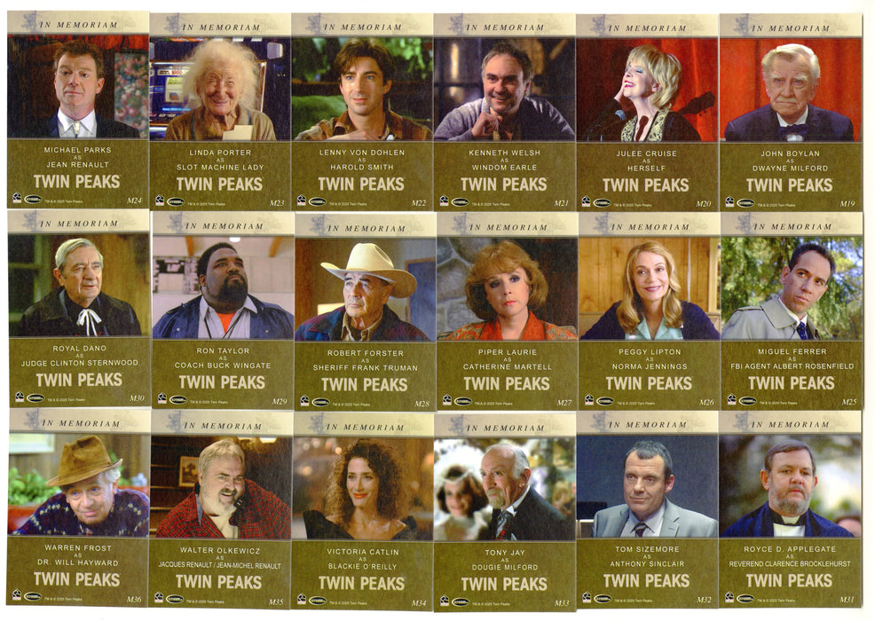 2025 Twin Peaks Log Lady Chronicles In Memoriam Card Set M1-M36 - TvMovieCards.com
