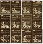 1966 Batman Riddler Back Complete Trading Card Set 38/38 & Decoder EX Topps - TvMovieCards.com
