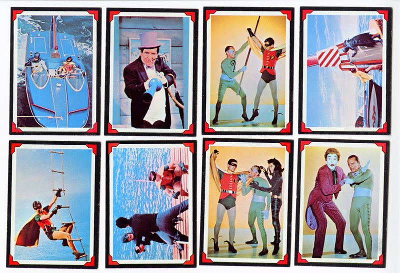 1966 Batman Riddler Back Complete Trading Card Set 38/38 & Decoder EX Topps - TvMovieCards.com