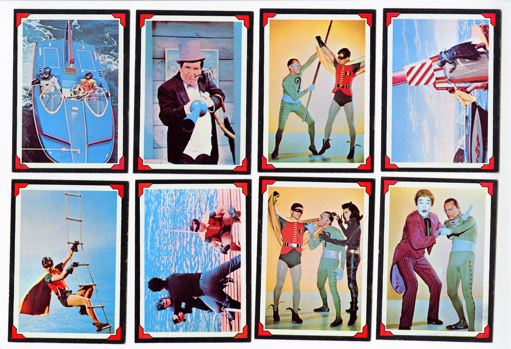 1966 Batman Riddler Back Complete Trading Card Set 38/38 & Decoder EX Topps - TvMovieCards.com