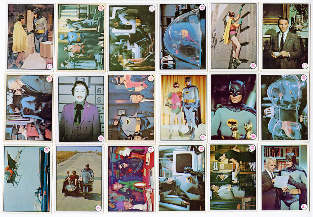 Batman Bat Laffs Complete Vintage Trading Card Set 55 Cards Topps 1966 - TvMovieCards.com