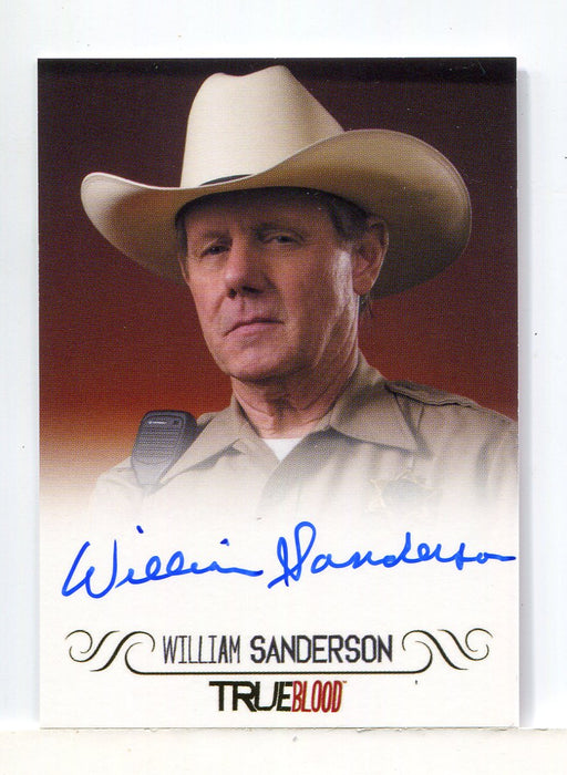 True Blood Archives William Sanderson Autograph Card Rittenhouse 2013 - TvMovieCards.com