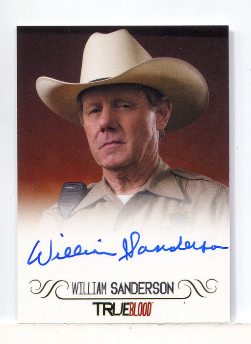 True Blood Archives William Sanderson Autograph Card Rittenhouse 2013 - TvMovieCards.com