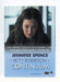 Continuum Seasons 1 & 2 Jennifer Spence as Betty Robertson Autograph Card - TvMovieCards.com