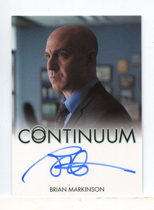 Continuum Seasons 1 & 2 Brian Markinson as Inspector Dillon Autograph Card - TvMovieCards.com