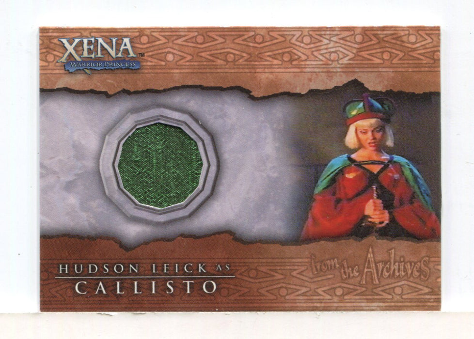 Xena Beauty and Brawn Hudson Leick as Callisto Costume Card C5 - TvMovieCards.com