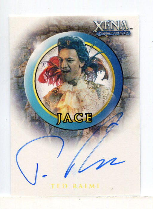 Xena Season Six Ted Raimi as Jace Autograph Card A13 - TvMovieCards.com