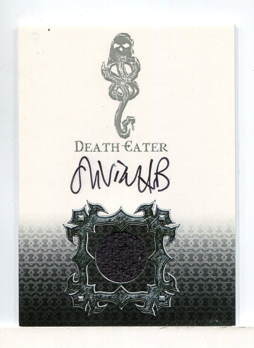 Harry Potter Memorable Moments 1 Higginbottom Autograph Costume Card HP DE5 - TvMovieCards.com