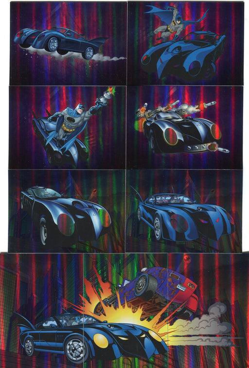 DC Comics Batman: The Legend Batmobile Foil Chase Card Set BM1 - BM9 - TvMovieCards.com