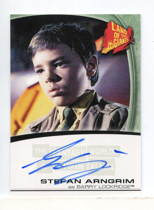 Fantasy Worlds of Irwin Allen Land of Giants Stefan Arngrim Autograph Card A14