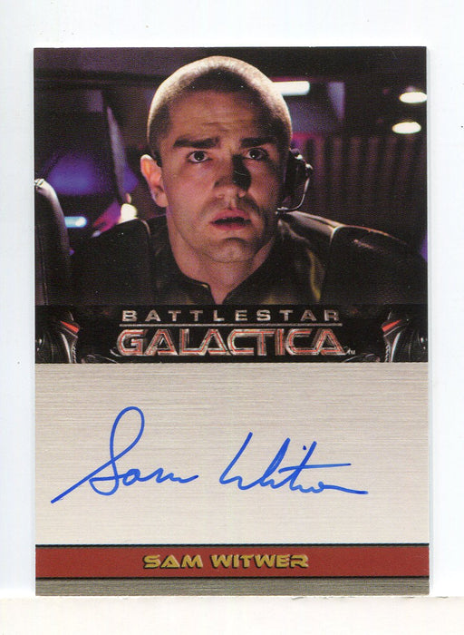 Battlestar Galactica Season One Sam Witwer Autograph Card