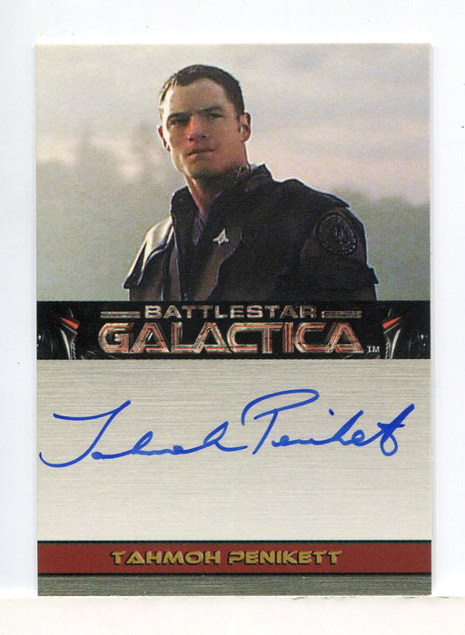Battlestar Galactica Season One Tahmoh Penikett Autograph Card