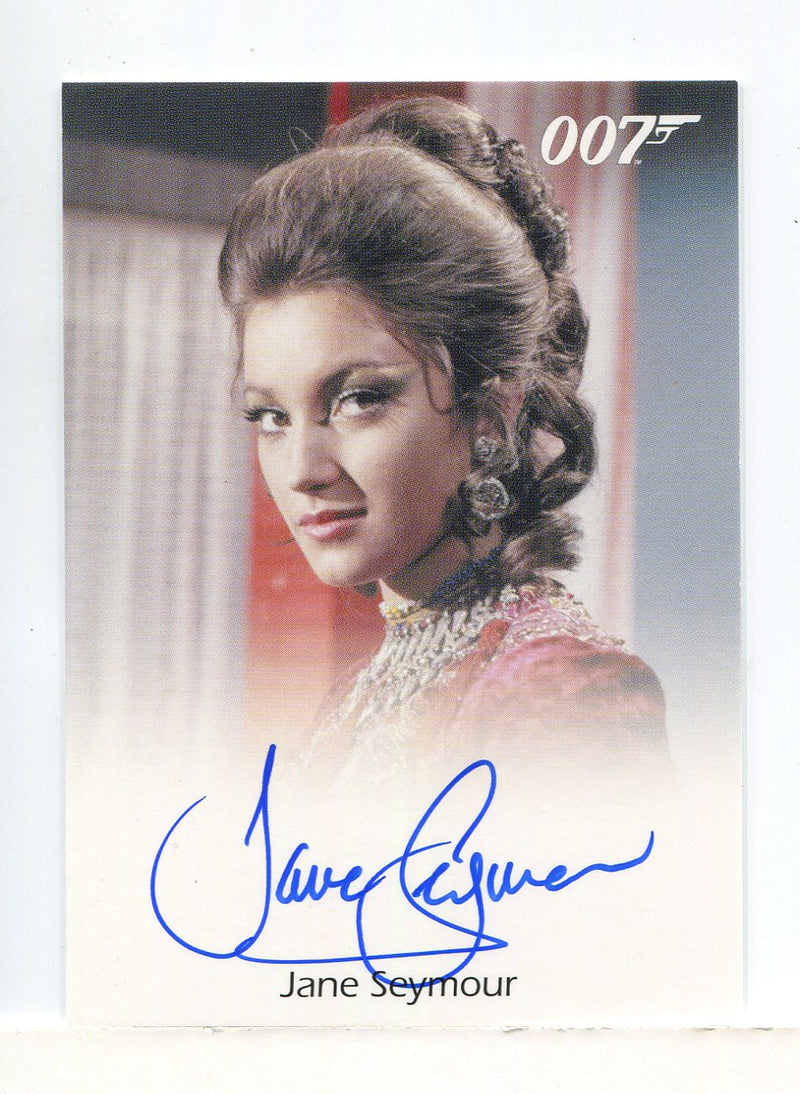 James Bond Archives Spectre Jane Seymour as Solitaire Autograph Card - TvMovieCards.com