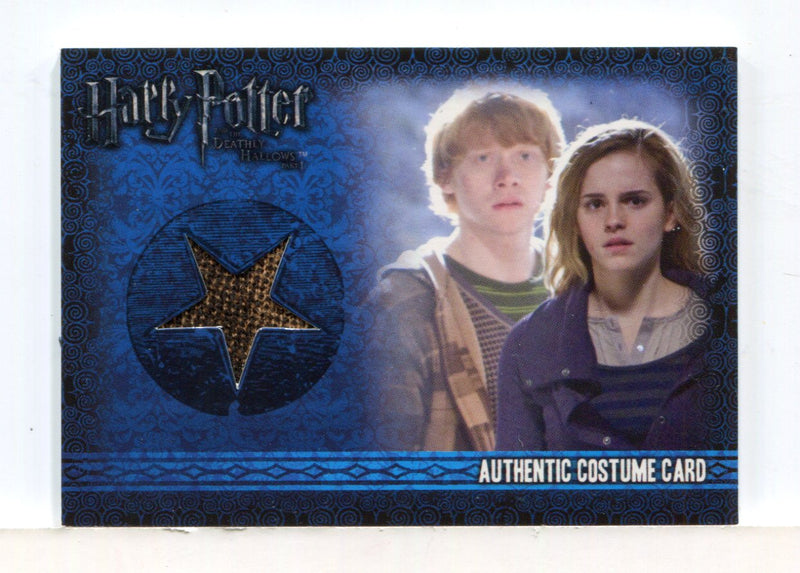 Harry Potter Deathly Hallows 1 Ron Weasley Costume Card HP C12 #318/380 - TvMovieCards.com