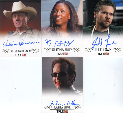 True Blood Archives Autograph Card Lot 10 Cards Rittenhouse 2013 - TvMovieCards.com