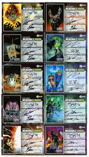 2024 CZX Dark Nights Metal (10) Triple Autograph Card Set Cryptozoic Jim Lee - TvMovieCards.com