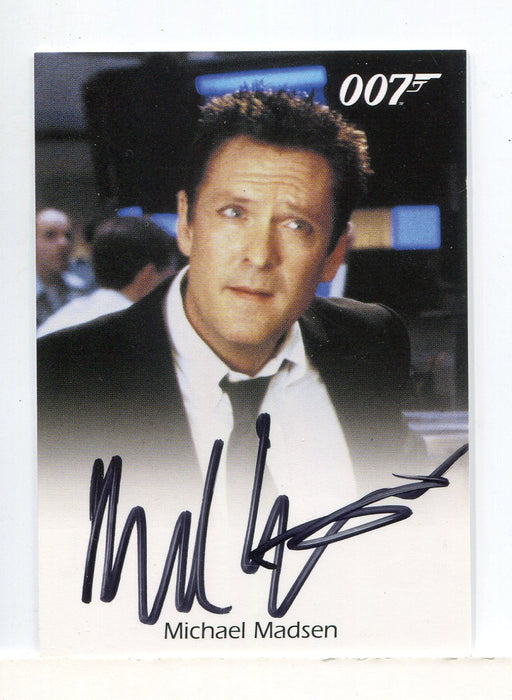 James Bond Mission Logs Michael Madsen as Damian Falco Autograph Card