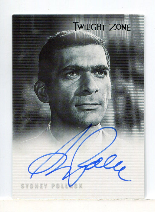 Twilight Zone 4 Science and Superstition Sydney Pollack Autograph Card A-73