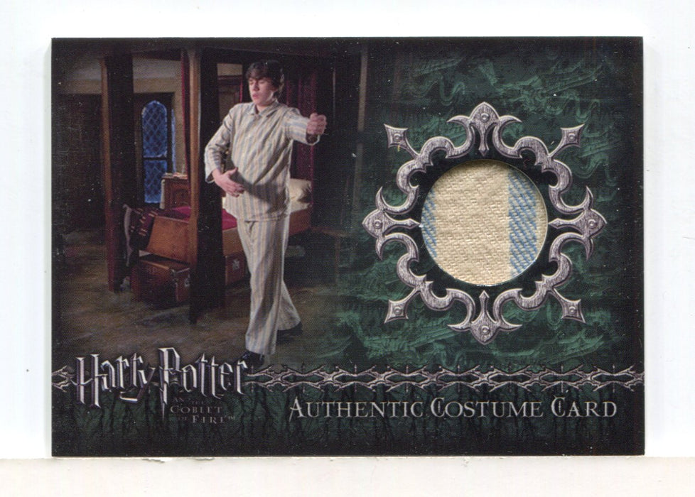 Harry Potter Goblet Fire Neville's Pajamas Costume Card HP C9 #100/900