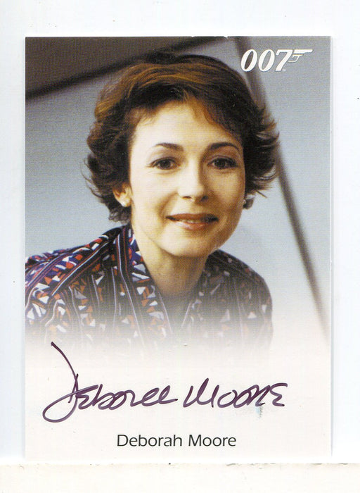 James Bond Archives Final Edition 2017 Deborah Moore Autograph Card