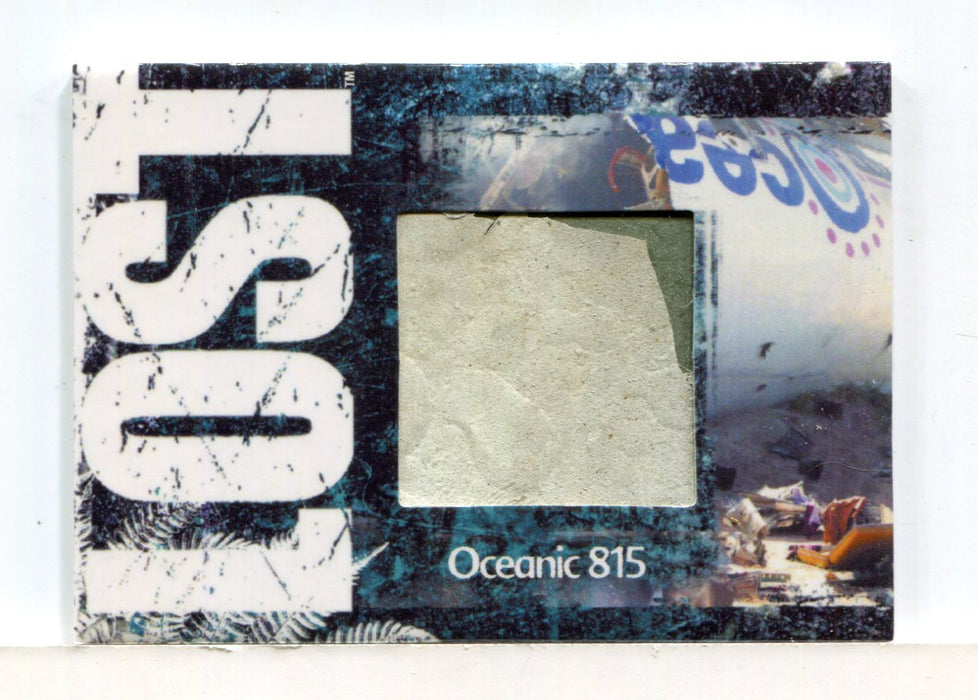 Lost Relics Oceanic Airlines 815 Airplane Wreckage Relic Prop Card RC2 #061/300