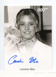 James Bond Archives Final Edition 2017 Caroline Bliss Autograph Card - TvMovieCards.com