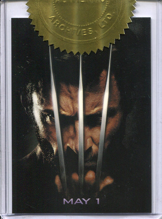X-Men Origins: Wolverine Movie "Movie Poster" Case Topper Chase Card #017/600