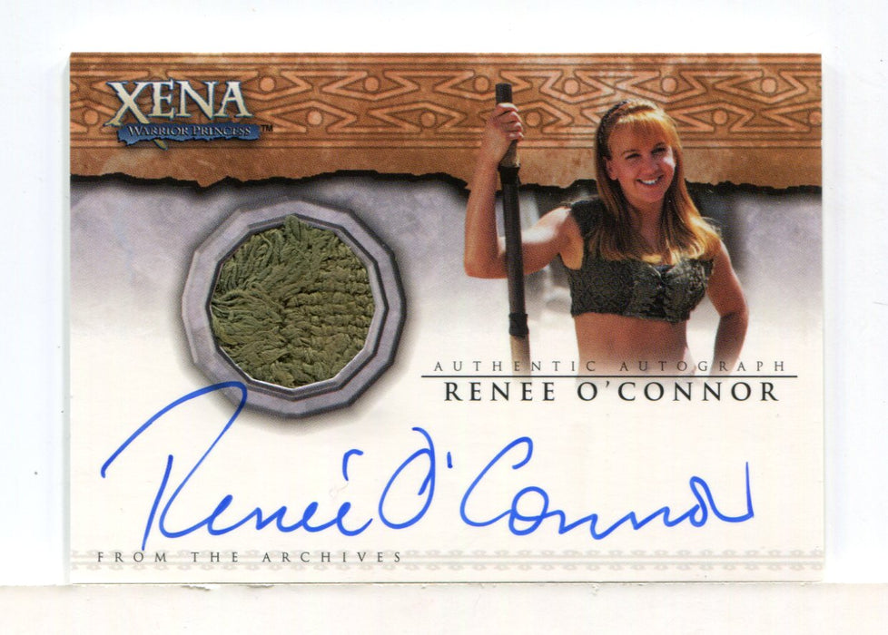 Xena The Quotable Xena Renee O'Connor Incentive Autograph Costume Card AC10