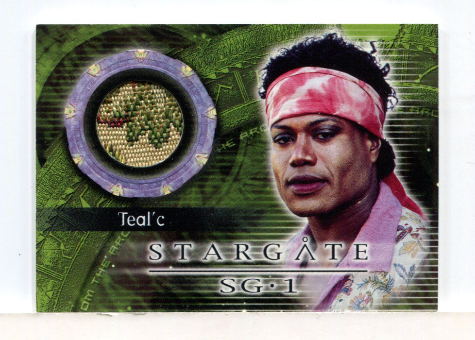 Stargate SG-1 Premiere Edition Teal'c Case Topper Costume Card C4