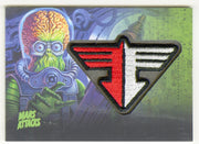 2013 Mars Attacks Invasion Patch Relic Trading Card MP-5 Topps - TvMovieCards.com