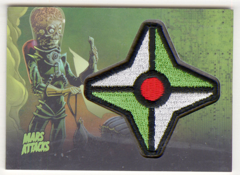 2013 Mars Attacks Invasion Patch Relic Trading Card MP-7 Topps - TvMovieCards.com