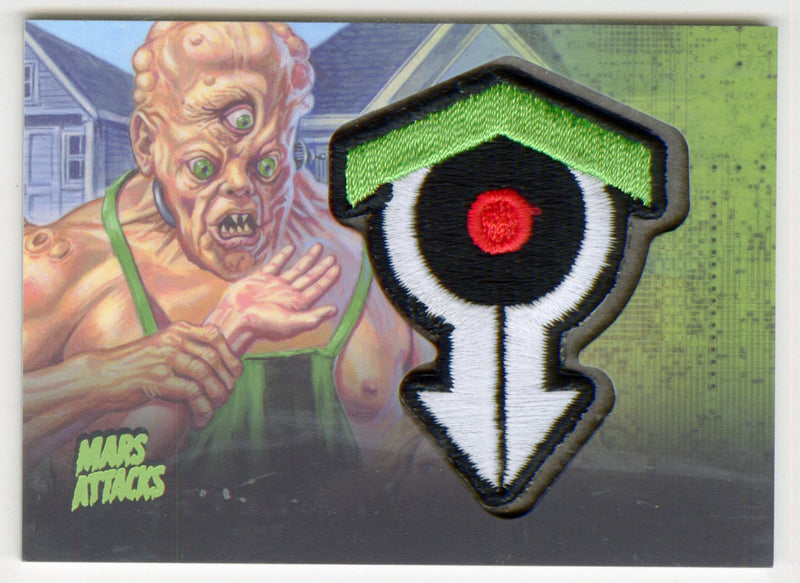 2013 Mars Attacks Invasion Patch Relic Trading Card MP-9 Topps - TvMovieCards.com