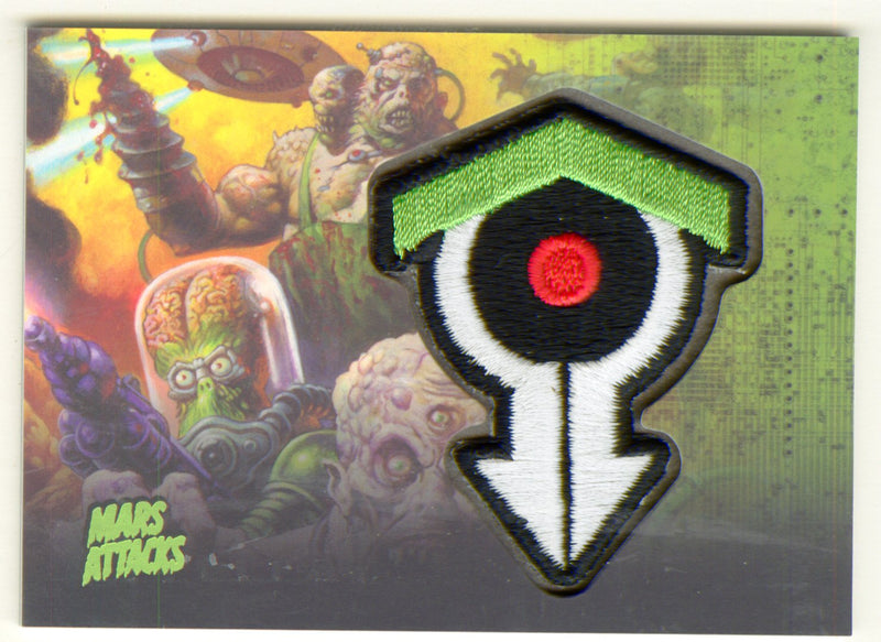 2013 Mars Attacks Invasion Patch Relic Trading Card MP-10 Topps - TvMovieCards.com