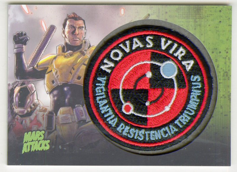 2013 Mars Attacks Invasion Patch Relic Trading Card MP-13 Topps - TvMovieCards.com