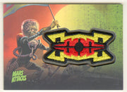 2013 Mars Attacks Invasion Patch Relic Trading Card MP-15 Topps - TvMovieCards.com