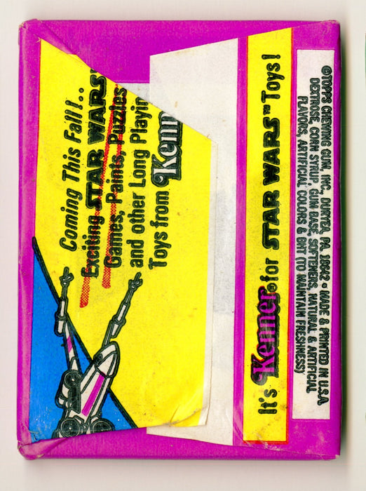 1977 Star Wars Series 1 2 3 4 5 Unopened Trading Card Wax Pack Lot of 5 Topps